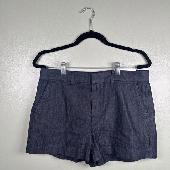 Loft Pants - Made And Loved Loft Dark Wash Shorts NEW - Measures 33” Waist ( Tag Shows 6/28 )